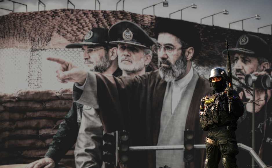 جمهوری اسلامی، علیه ملت ایران در شرایط جنگی